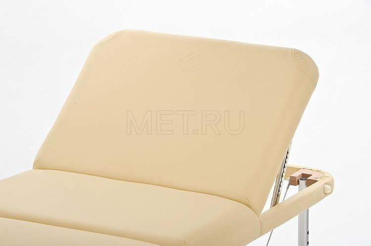 JFAL03А Легкий трёхсекционный алюминиевый массажный стол, бежевый МЕТ