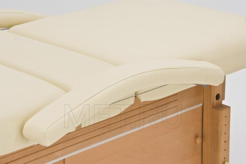 Wendermann Wood 2A Массажный стол стационарный с рамой из бука, кремовый