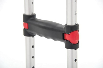 Костыль подмышечный с мягким валиком высотой 118-138 см, Германия