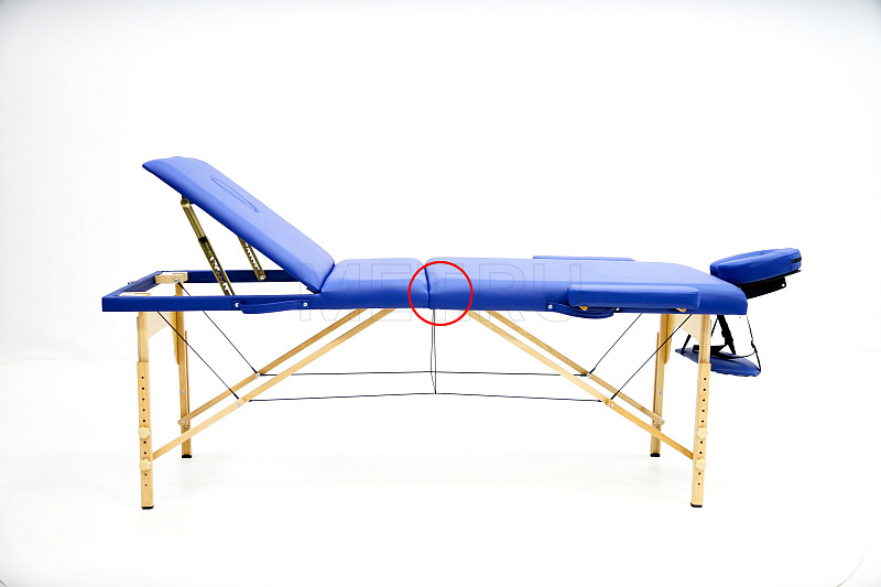Уценка! MET Comfort STANDAR 03 Массажный стол, деревянный, 3-х секционный, синий от производителя