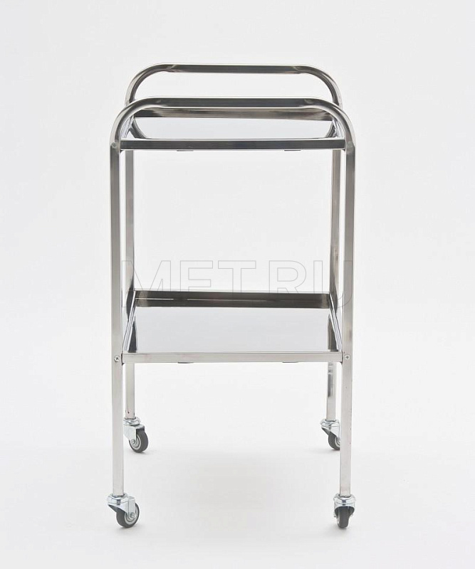 СИ-02-01Н  н/н Столик инструментальный 2х полочный, из нерж.стали  (размер 450х545мм) от производителя