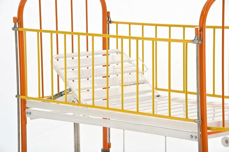 КМФД-7310 Оранж Кровать 2-х секционная детская с регулировкой высоты и наклона ложа