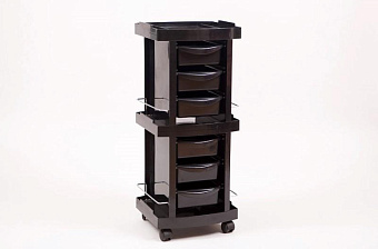 Тележка парикмахерская чёрная