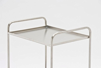 Инструментальный столик, сварной,  нержавейка, (размер 500х650мм)