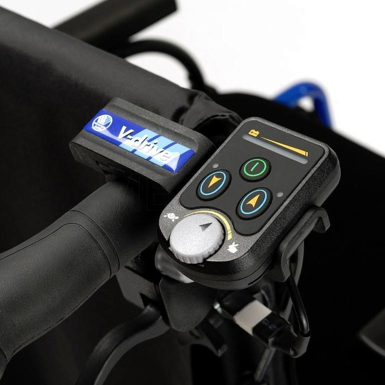 V-drive Устройство (электропривод) для помощи толкания механических колясок