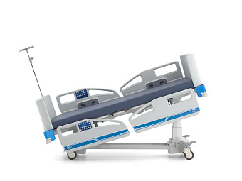 Реанимационная кровать с весами, на телескопических колоннах LINAK (Дания)