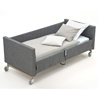 Текстильные чехлы для кроватей, цвет серый