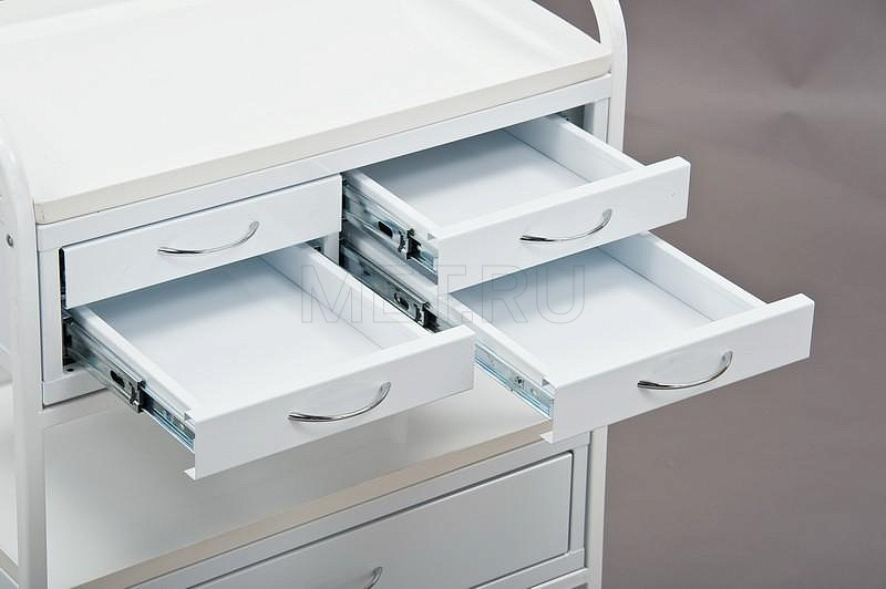 СМ.03.02 УЦЕНКА Стол манипуляционный с пластиковыми столешницей и полками от производителя