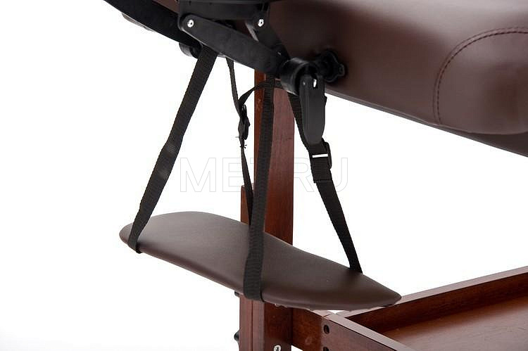 FIX-1A Стол массажный стационарный с рамой из бука, коричневый от производителя