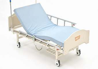 Кровать функциональная медицинская бежевая