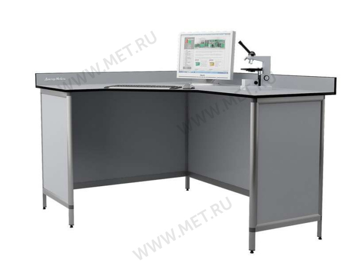 ДМ-2-006-10 Высокий угловой лабораторный стол от производителя