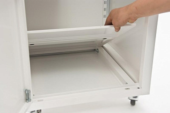 Шкаф медицинский МЕТ ЭССЕН 1МУ, для уборочного инвентаря, с электронным замком, с антибактериальной окраской