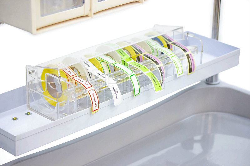 MET PSC-160 Тележка медицинская универсальная желтая с сервисным модулем МЕТ