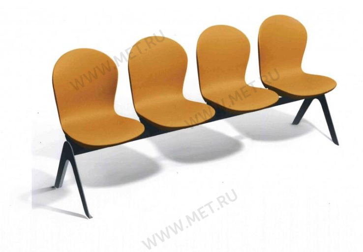 Каспер Секция стульев для общественных зон, антивандальная от производителя