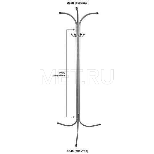М162 -02 Вешалка офисная напольная от производителя