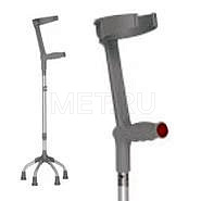 MIKIRAD 16/MR.KL.05 Четырехопорный костыль с откидной кольцевой опорой под локоть от производителя