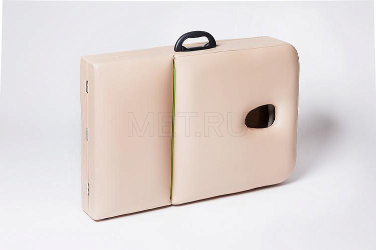 Люкс 60+ Четырёхсекционный массажный стол с регулируемым изломом ножного сегмента панели и поднимающимся изголовьем МЕТ