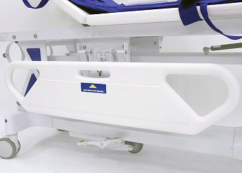 Тележка для перевозки больных с винтовой регулировкой высоты , колеса 125мм, матрас 30мм