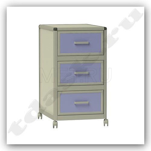 ТЛп.03.00 АСК тумба лабораторная ЛДСП, светло-серый от производителя