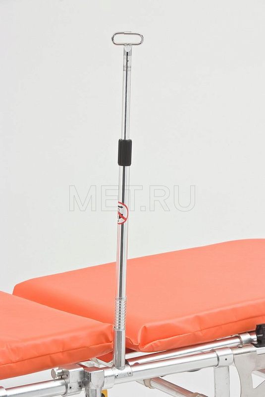 YDC-3А Тележка-каталка два уровня (алюминий) для автомобилей скорой помощи