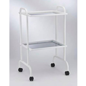 Столик инструментальный двухполочный, полки-нерж.сталь