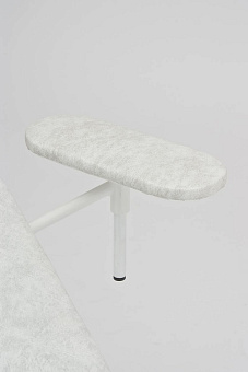 Массажный стол с регулировкой высоты, цвет - светло-серый мрамор