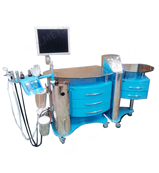 ЛК1Э Элема ЛОР-комбайн с гнёздами для эндоскопов и кронштейном под монитор от производителя