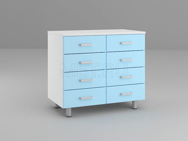 Тумба под аппаратуру с восемью выдвижными ящиками ТМ10-03 МДФ Тумба под аппаратуру с восемью выдвижными ящиками