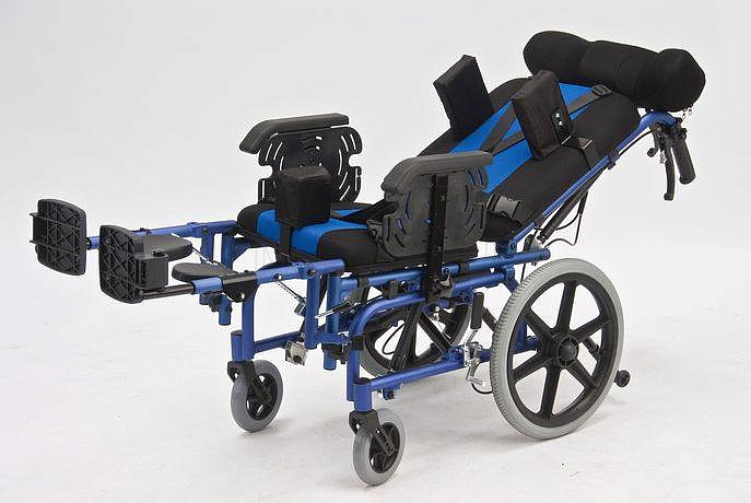 FS 958 LBHP Blue Кресло-каталка для детей с ДЦП
