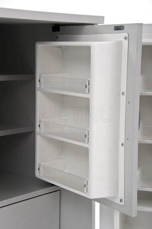 ША.01.01 (430-550-1700) Аптечный шкаф для медикаментов, серия "Бест", трейзер из ЛДСП MET