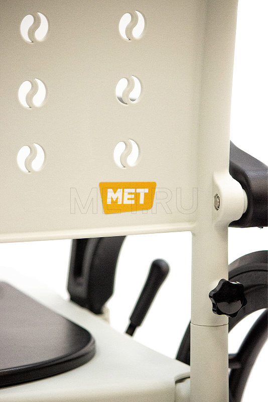 MET RANKO Кресло-туалет черное