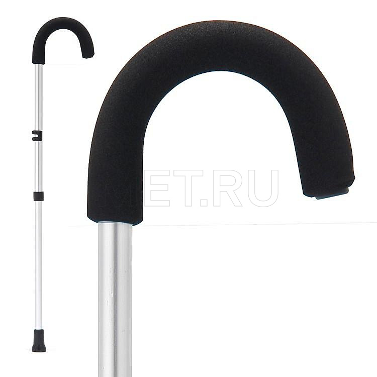 MIKIRAD 12/MR.Н пр-во Europe Трость опорная с мягкой ручкой для деформированной кисти от производителя