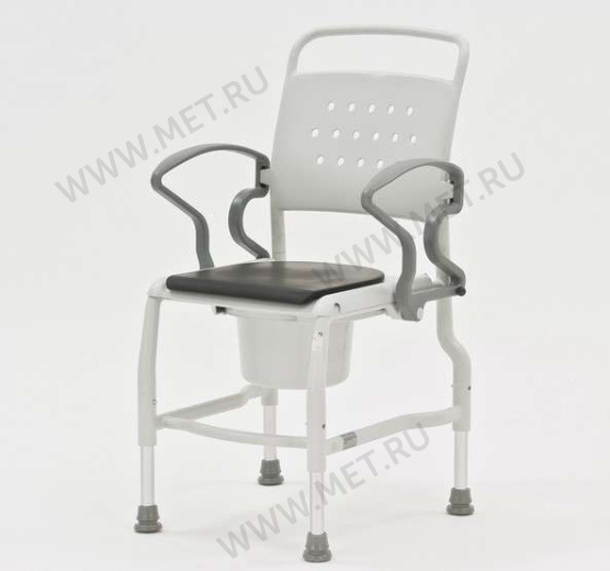 Rebotec KOLN, Германия Туалетный стул без колёс, Германия, серый/серый от производителя