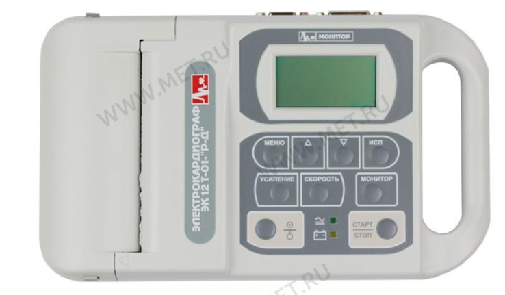 ЭК 12Т-01 Электрокардиограф портативный с диагональю экрана 63 мм от производителя