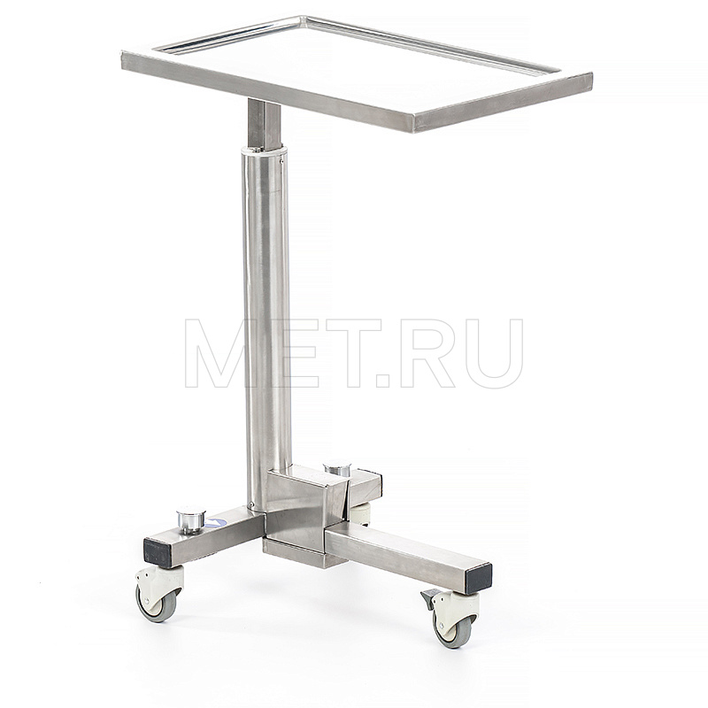 MET SM-100 Манипуляционный стол из нержавеющей стали с электрической регулировкой высоты