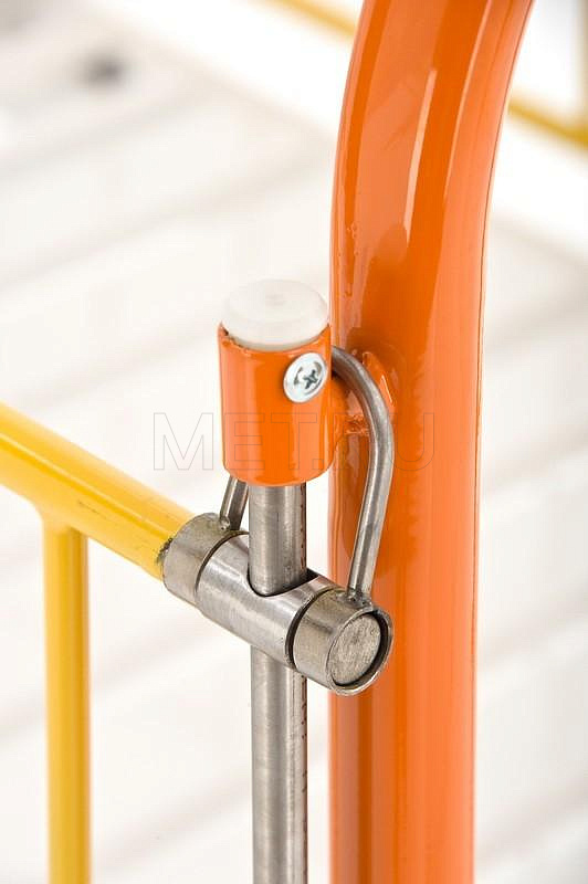 КМФД-7310 Оранж Кровать 2-х секционная детская с регулировкой высоты и наклона ложа МЕТ