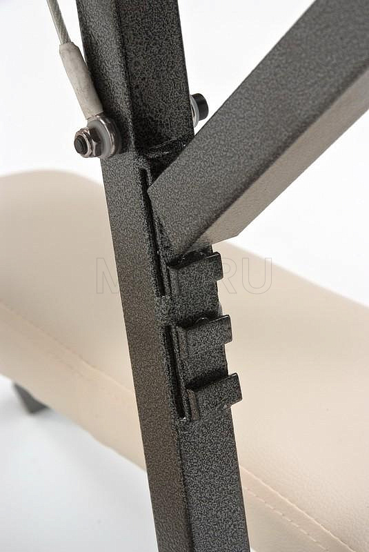 JFMC03 Скамья массажная стальная облегченная, кремовая MET