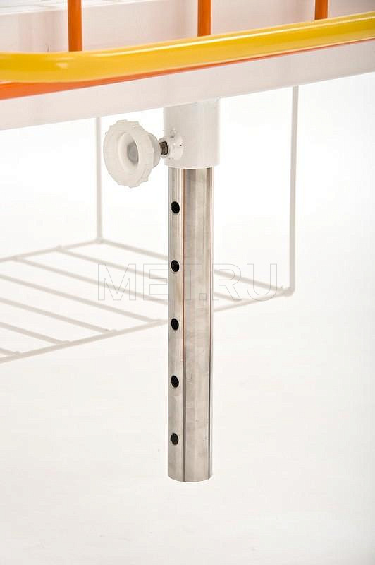 КМФД-7310 Оранж Кровать 2-х секционная детская с регулировкой высоты и наклона ложа от производителя