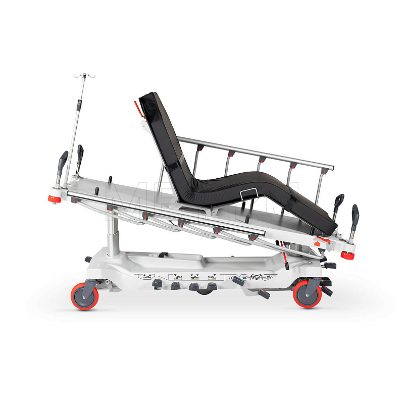 МЕТ ТВ-170 Тележка медицинская для перевозки больных межкорпусная