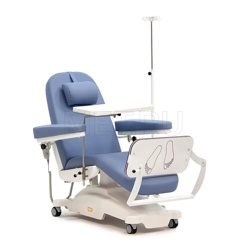 МЕТ МРК-120 Кресло для диализа, химиотерапии и забора крови MET