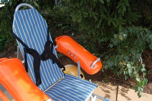 CF01-9100 TRITON Пляжное кресло-коляска МЕТ