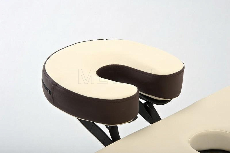 JFAL01 Массажный переносной стол на алюминиевом каркасе, Бежевый/коричневый