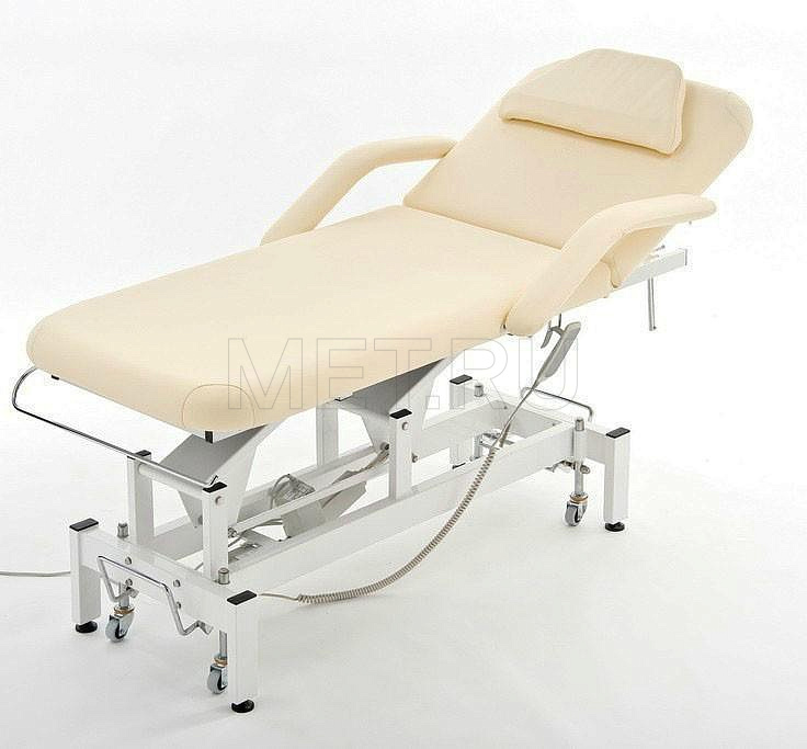 DB-9 (КО-022) Стол массажный стационарный с электроприводной регулировкой высоты, бежевый от производителя