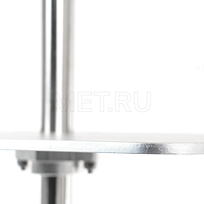 МЕТ FM-160 Инфузионная стойка-штатив с двумя полками для шприцевых насосов и мониторов слежения MET