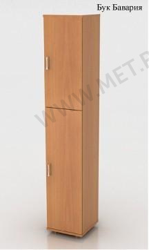 МЕТ Лугано (КМ45.1+ДМ41.1+ДМ42.1) Узкий закрытый шкаф МЕТ Лугано от производителя