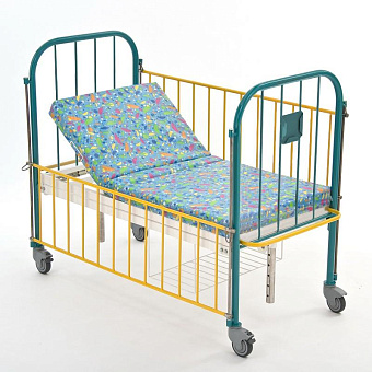 Кровать 2-х секционная детская с регулировкой высоты и наклона ложа