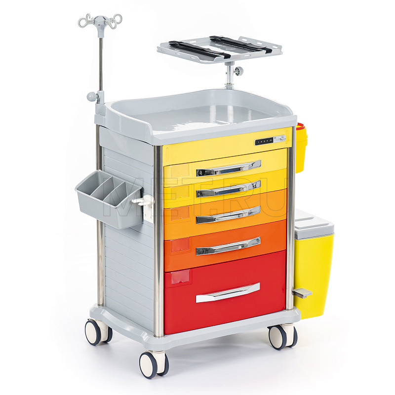 MET PSC-180 Тележка-тумба медицинская универсальная