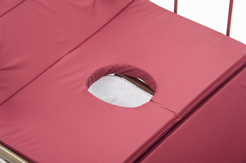 УЦЕНКА МЕТ REMEKS Медицинская кровать для ухода за лежачими больными с  переворотом, туалетом и матрасом МЕТ