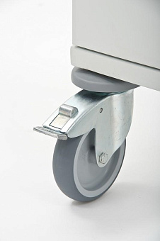 Столик мобильный для анестезиолога  , столешница-нерж