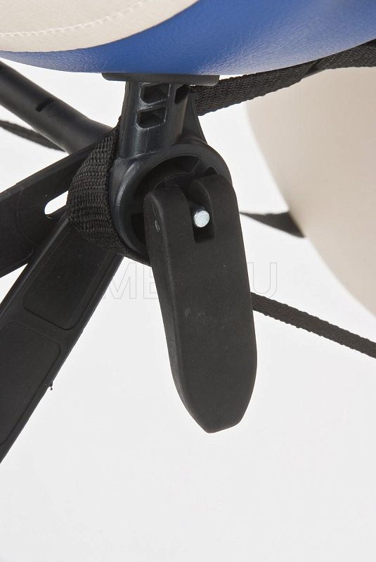 Wendermann Wood Oval-01 Стол массажный переносной на деревянном каркасе, кремовый-синий от производителя